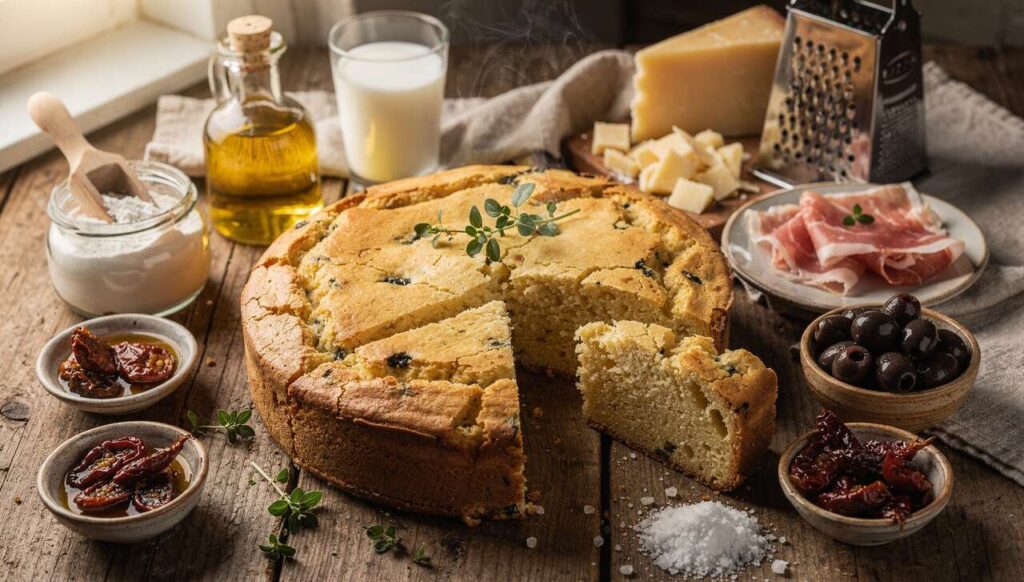 TORTA 7 VASETTI SALATA SOFFICE si misura con vasetto di yogurt