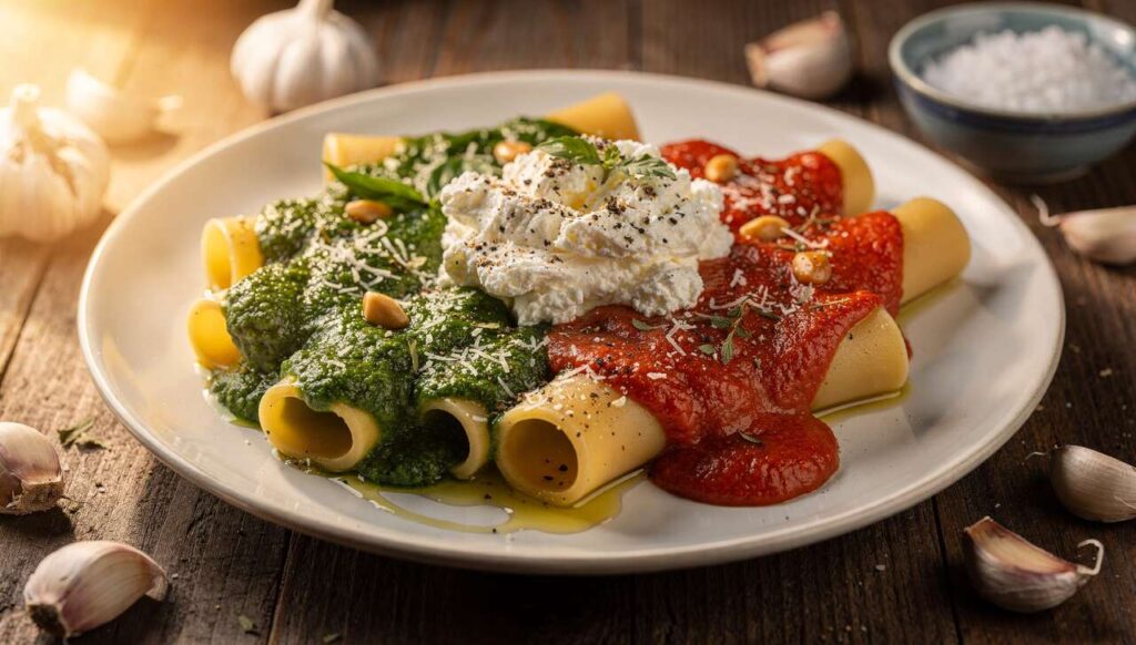 La ricetta dei paccheri tricolore, i preferiti di Federica Brignone